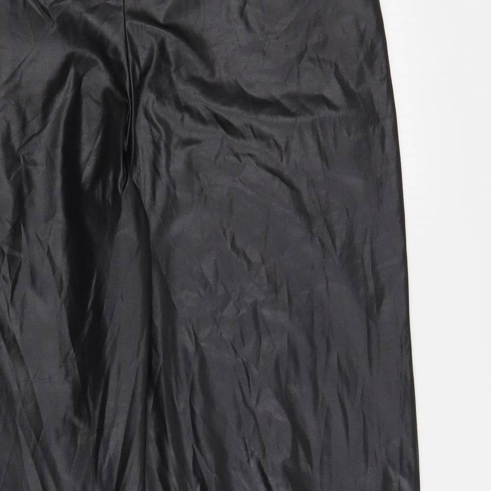 Boohoo Womens Black   Trousers  Size 16 L26 in