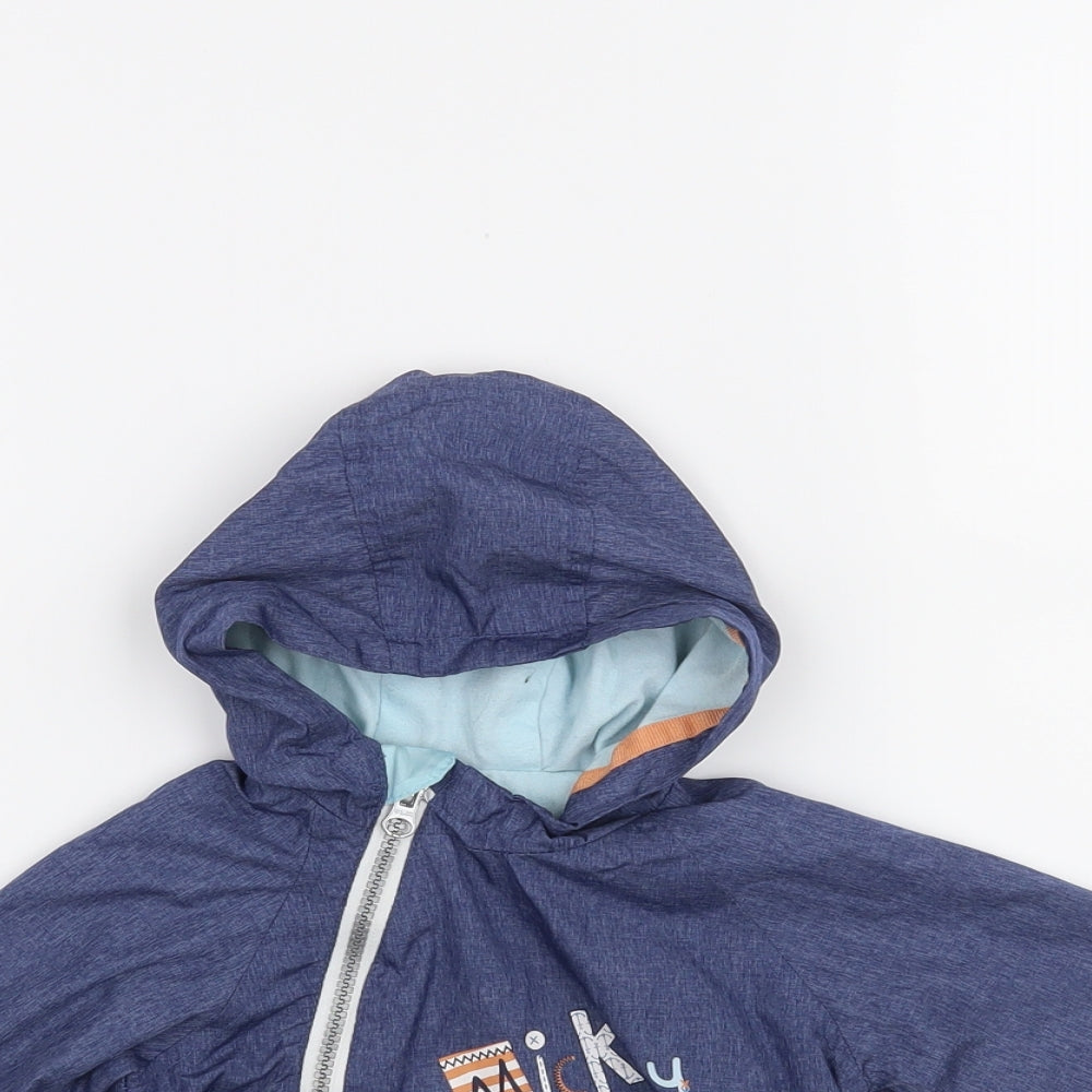 George Baby Blue   Rain Coat Coat Size 6-9 Months