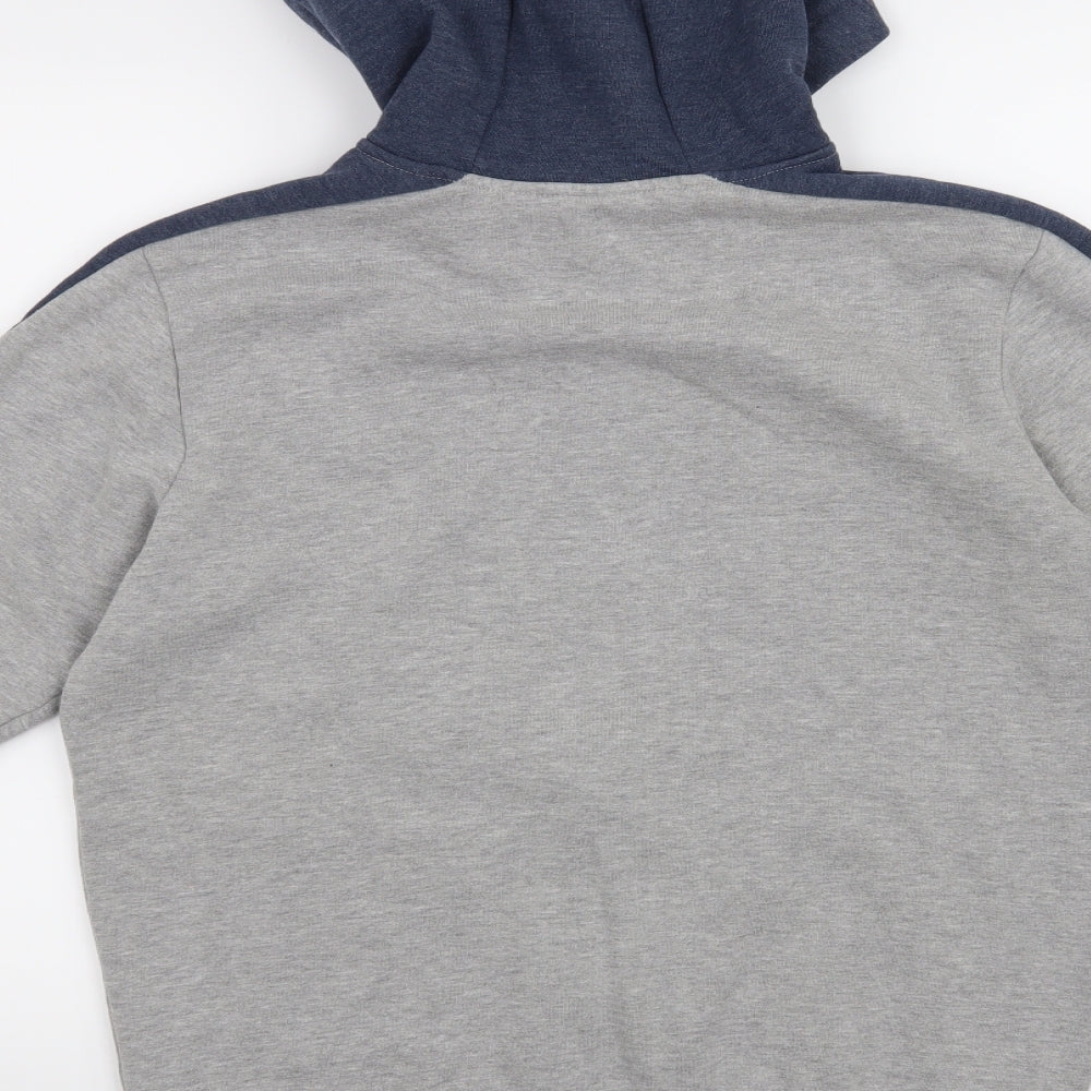 PUMA Mens Grey   Full Zip Hoodie Size S