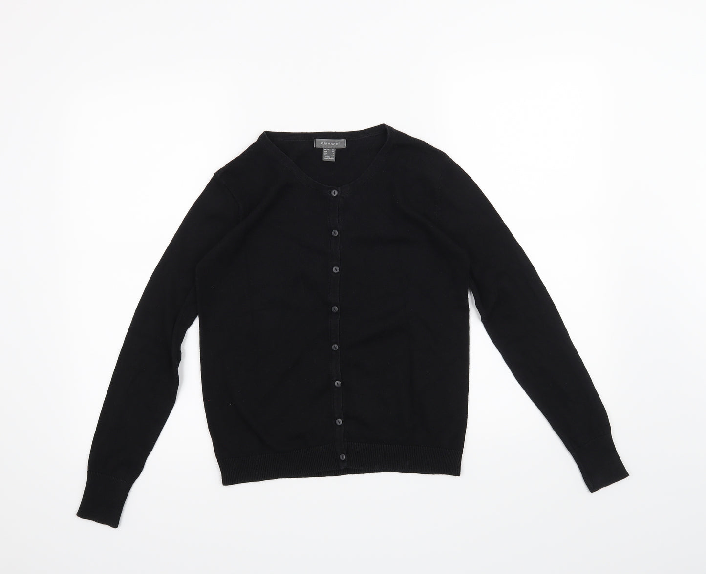 Primark Womens Black   Cardigan Jumper Size 10