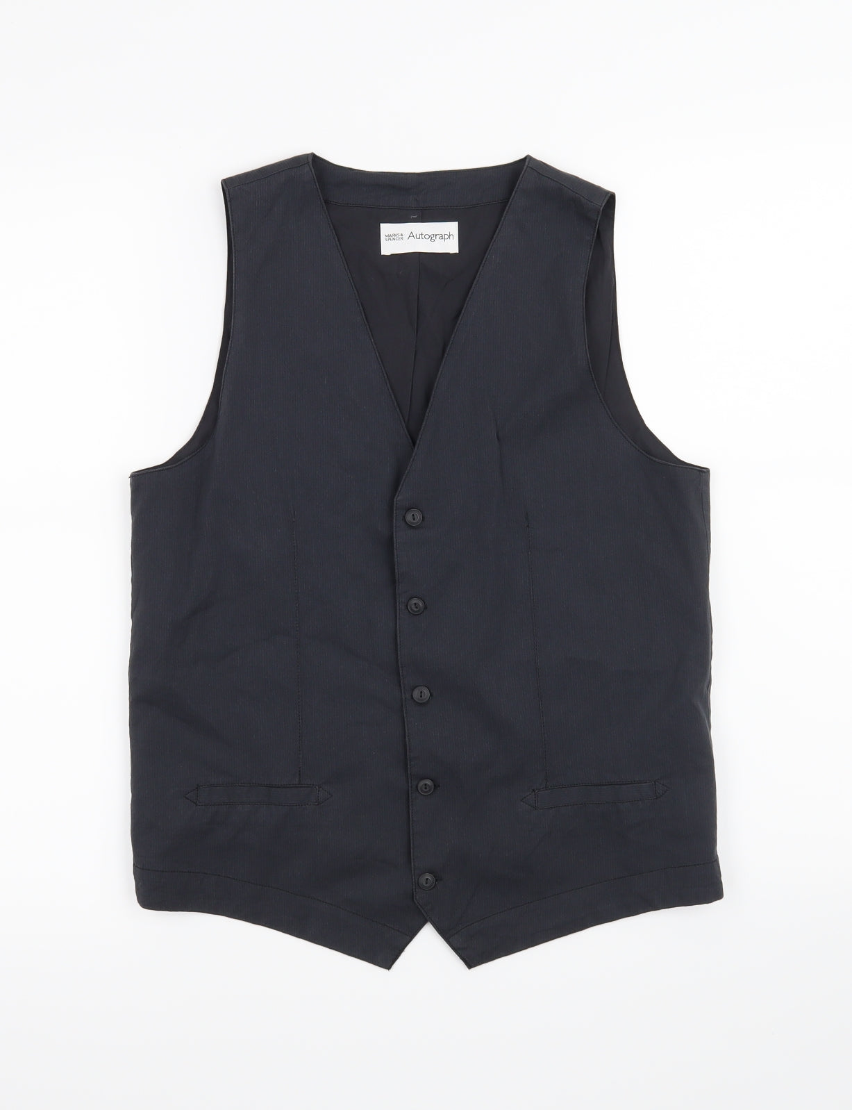 M&S Boys Grey   Jacket Waistcoat Size 13-14 Years