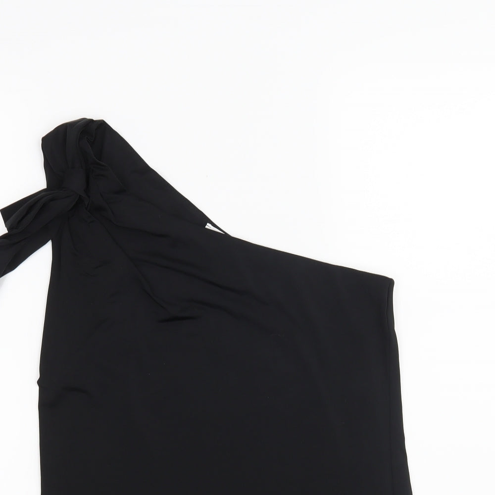 George Womens Black   Basic Blouse Size 12