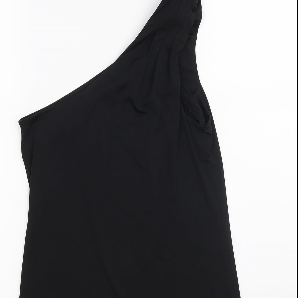 George Womens Black   Basic Blouse Size 12