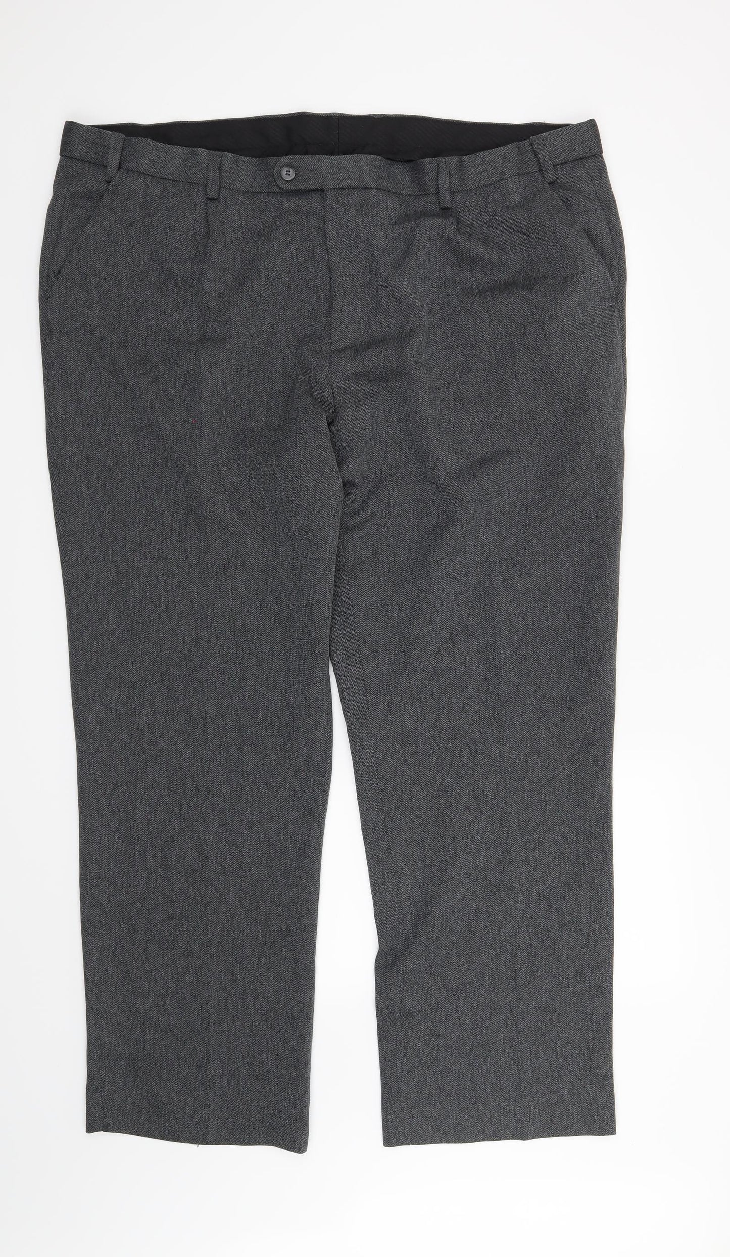 Matalan Mens Grey   Trousers  Size 44 in L31 in