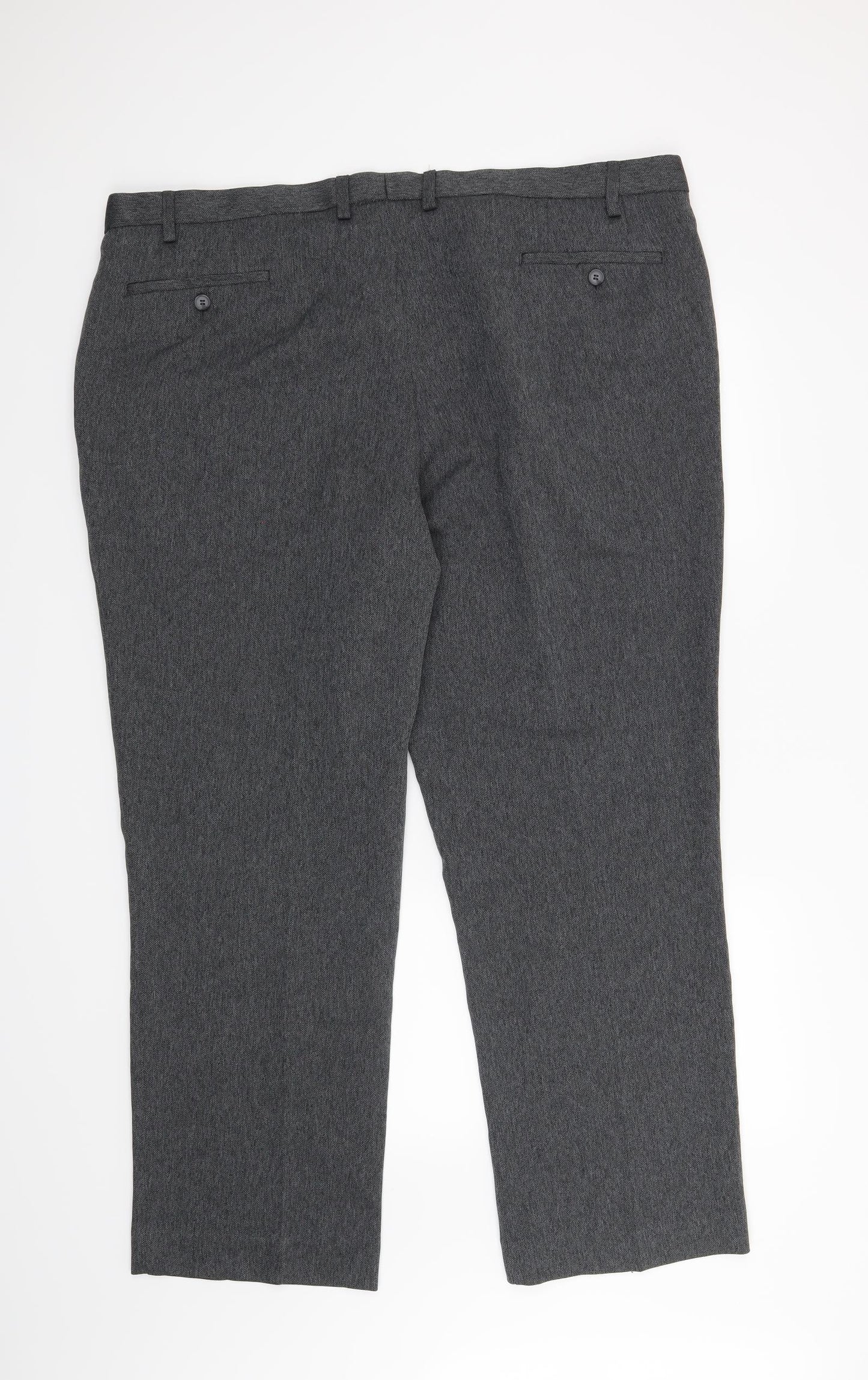 Matalan Mens Grey   Trousers  Size 44 in L31 in