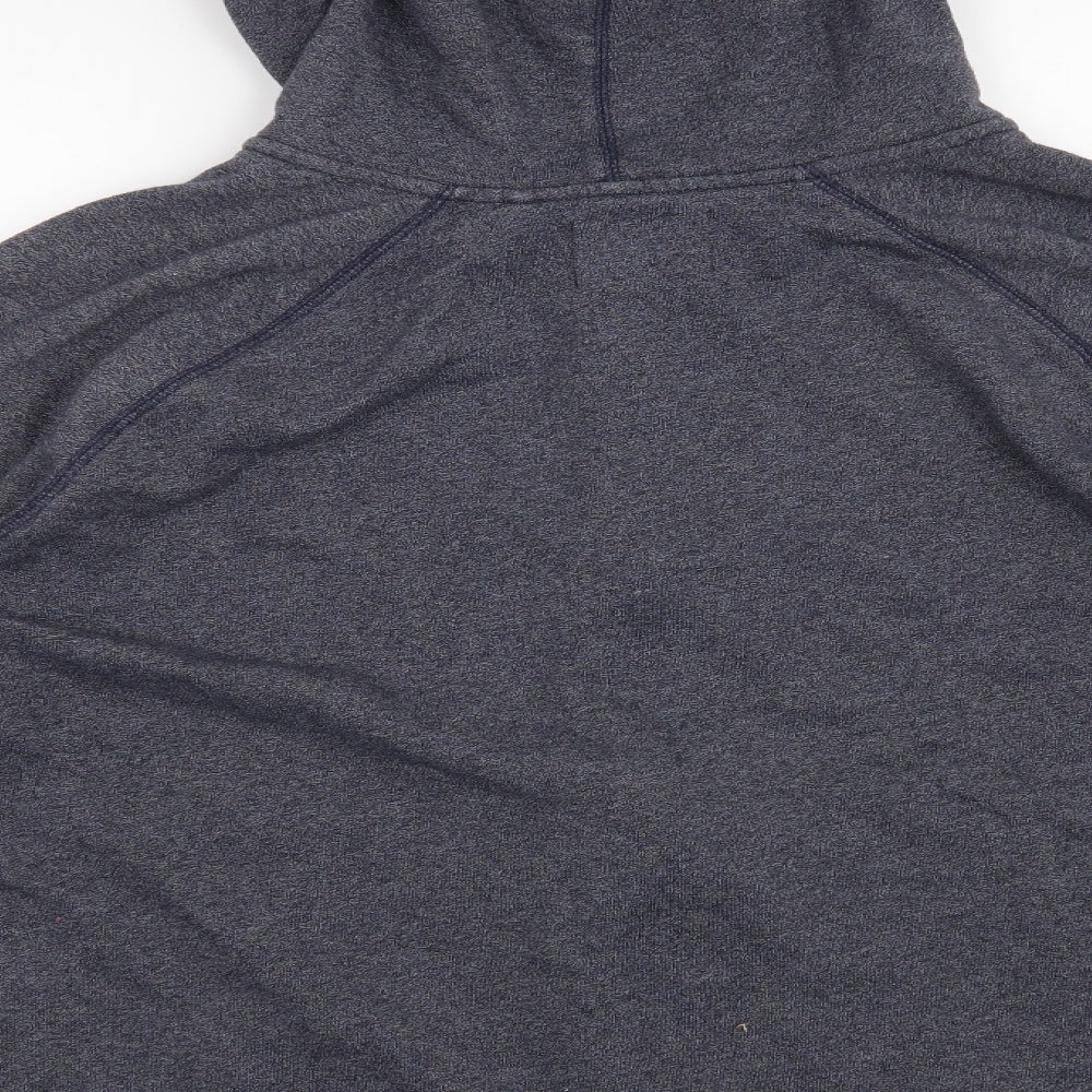 Trait Mens Grey   Full Zip Hoodie Size 2XL