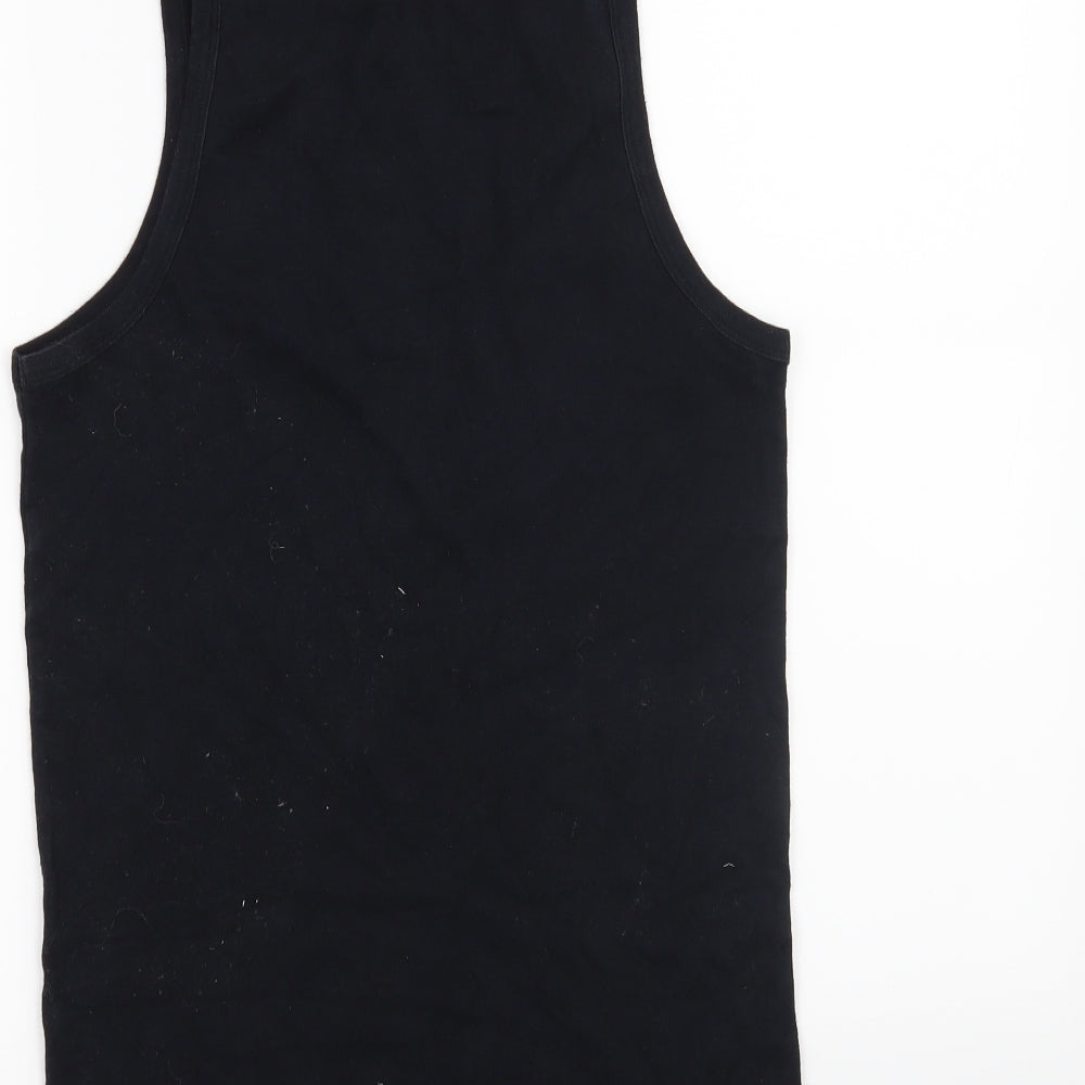 PUMA Womens Black   Basic Tank Size 10