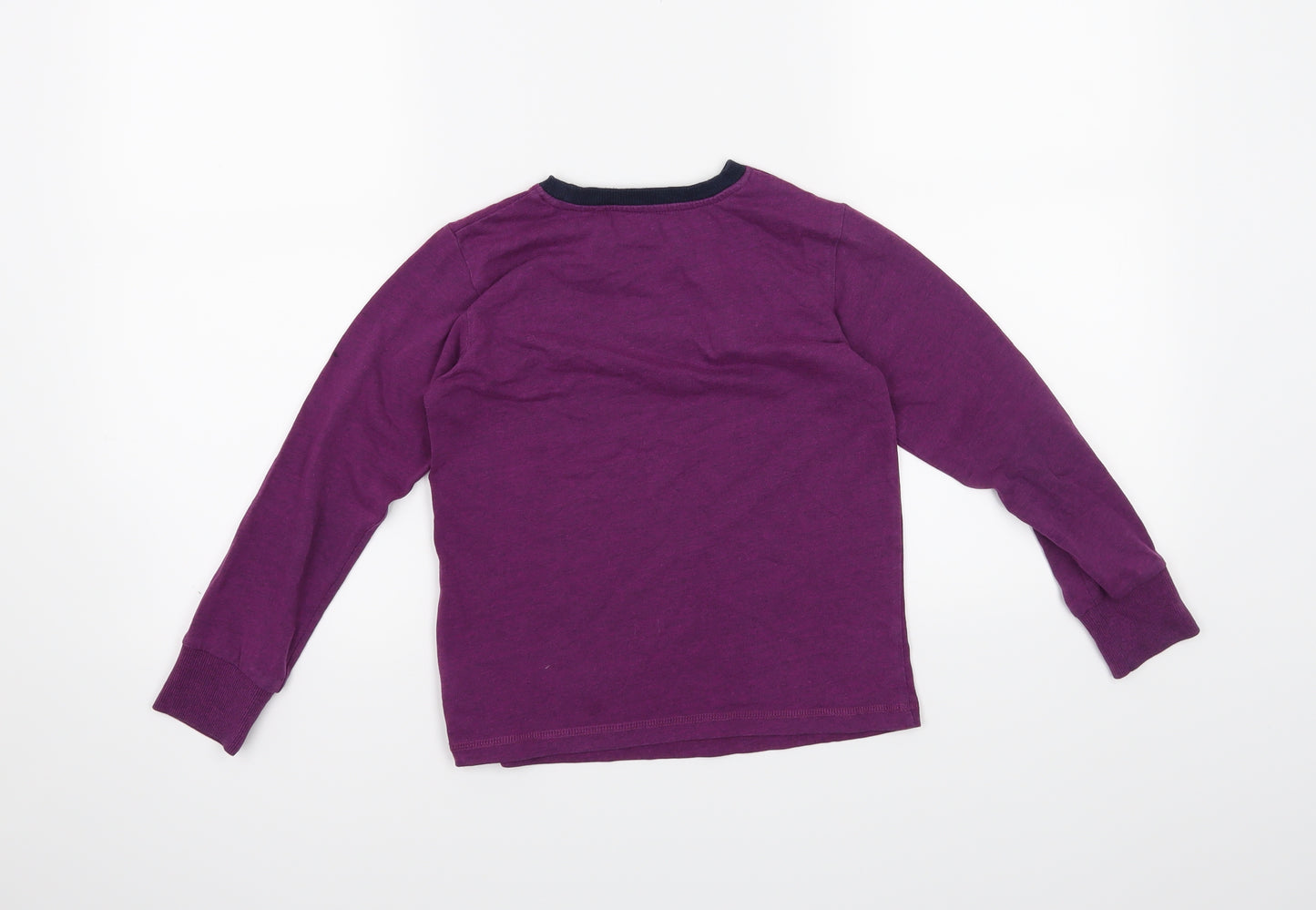NEXT Boys Purple   Basic T-Shirt Size 7 Years