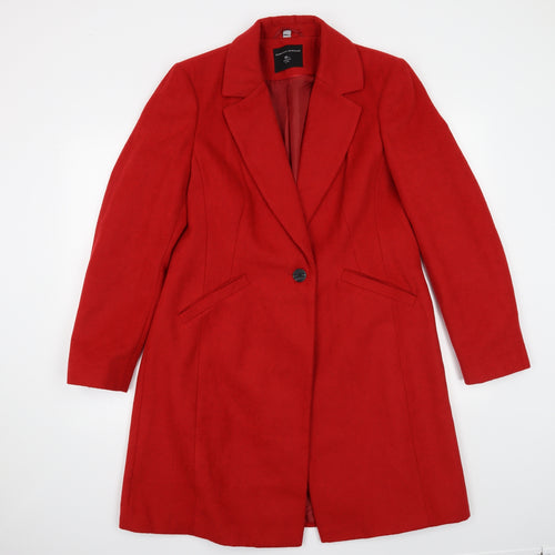 Dorothy Perkins Womens Red   Jacket Coat Size 16
