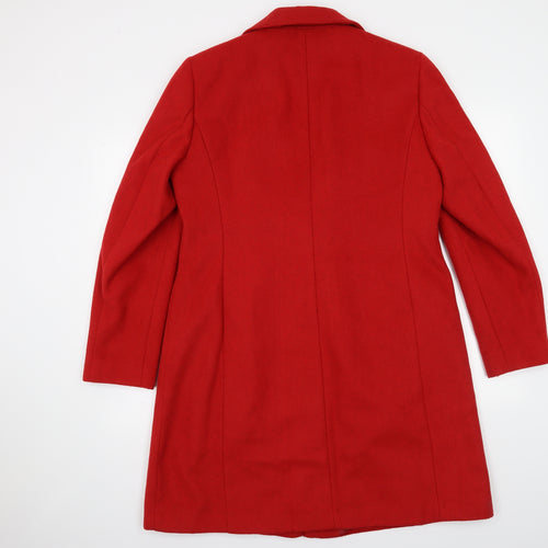 Dorothy Perkins Womens Red   Jacket Coat Size 16
