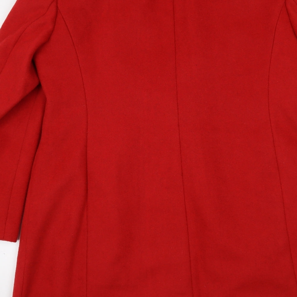Dorothy Perkins Womens Red   Jacket Coat Size 16