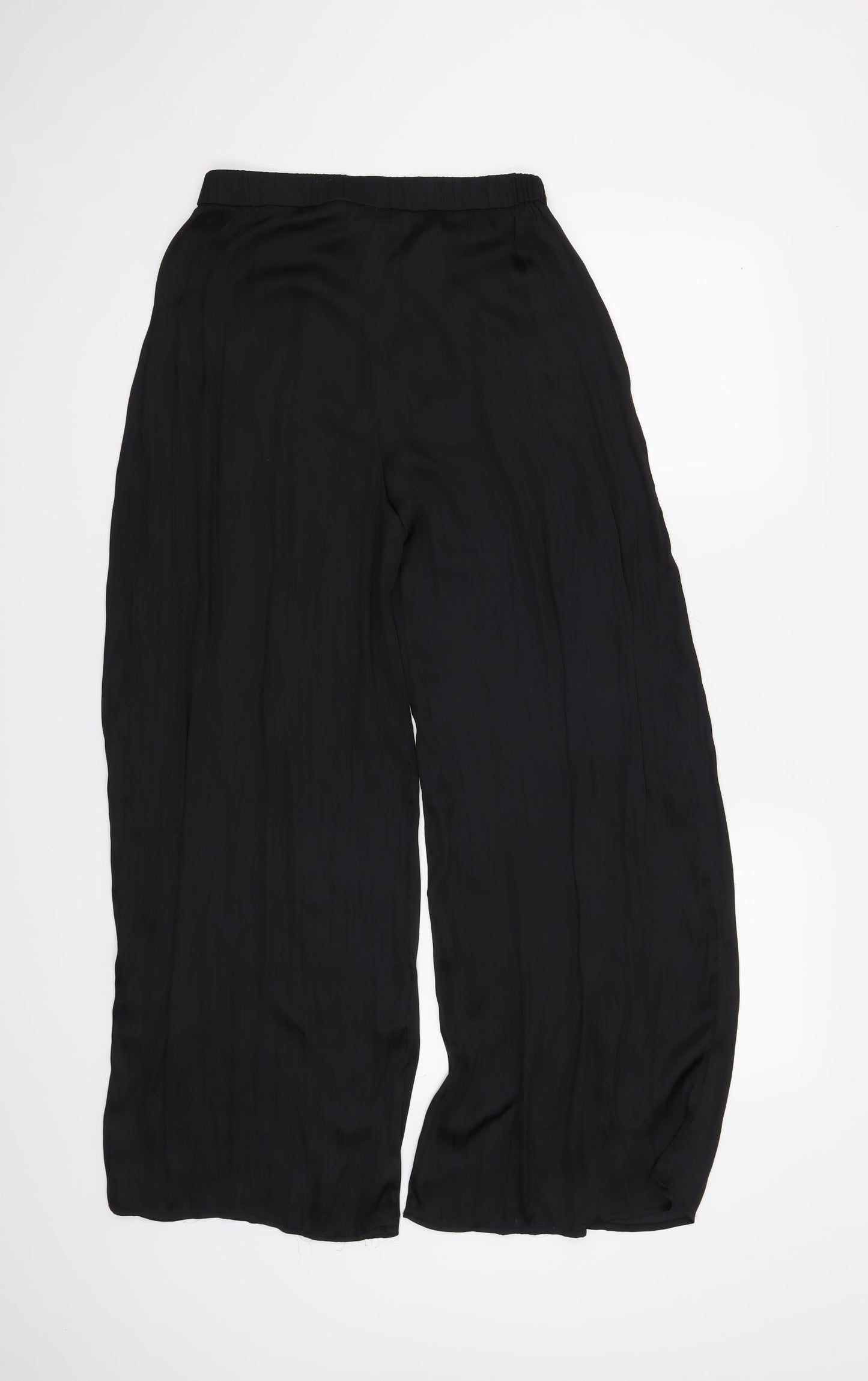 H&M Womens Black   Trousers  Size 6 L26 in