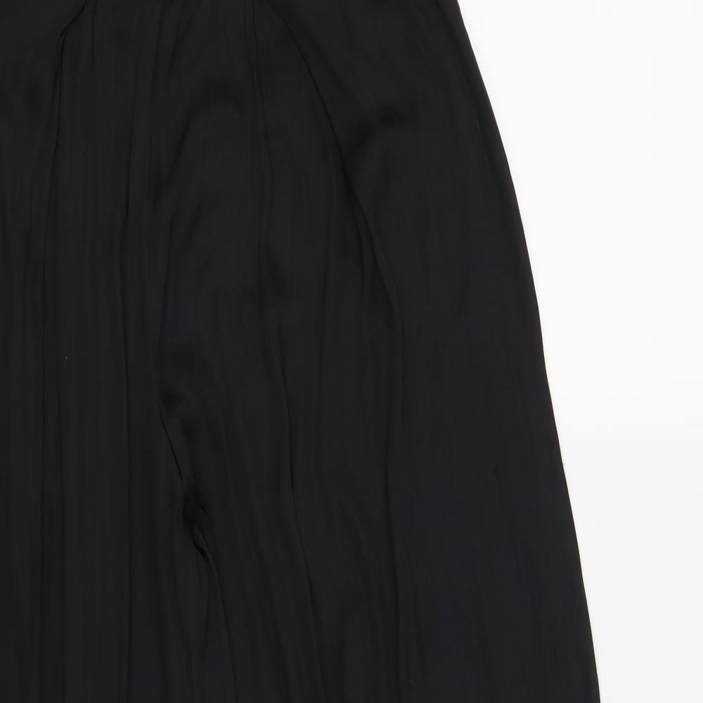 H&M Womens Black   Trousers  Size 6 L26 in