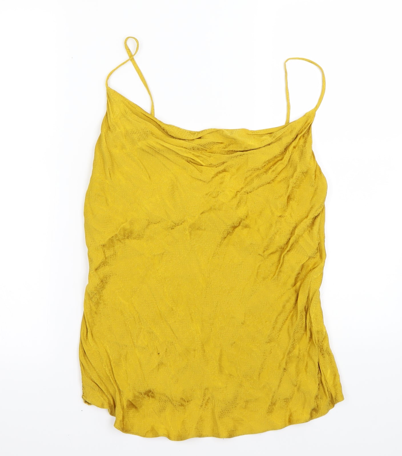 F&F Womens Yellow   Camisole Tank Size 12