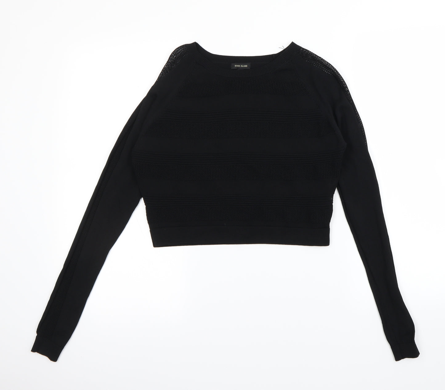 River Island Womens Black   Pullover Jumper Size 12