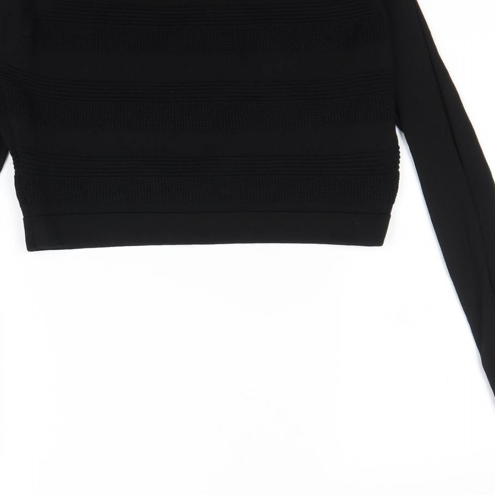 River Island Womens Black   Pullover Jumper Size 12