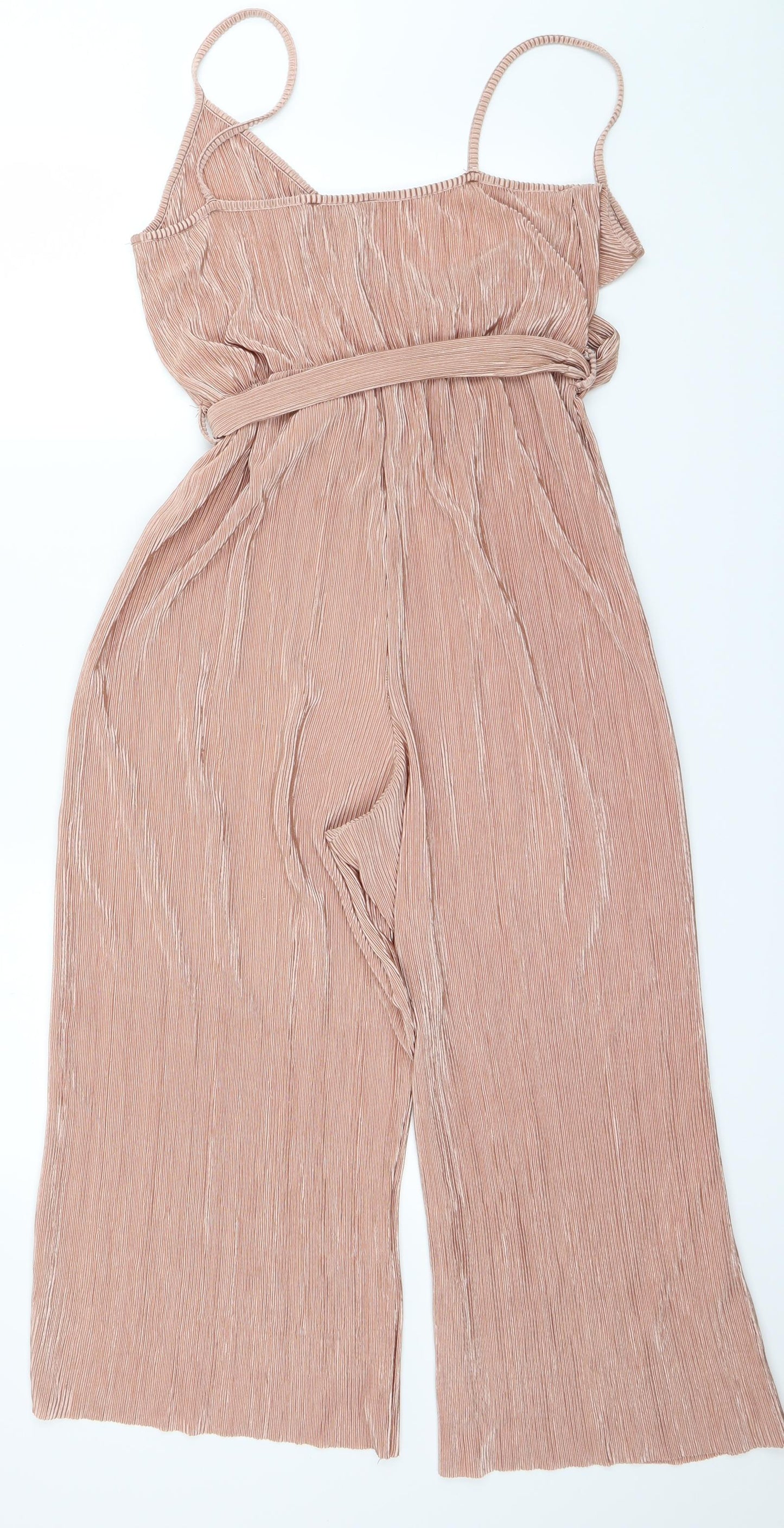 Primark Womens Beige   Jumpsuit One-Piece Size 12 L29 in