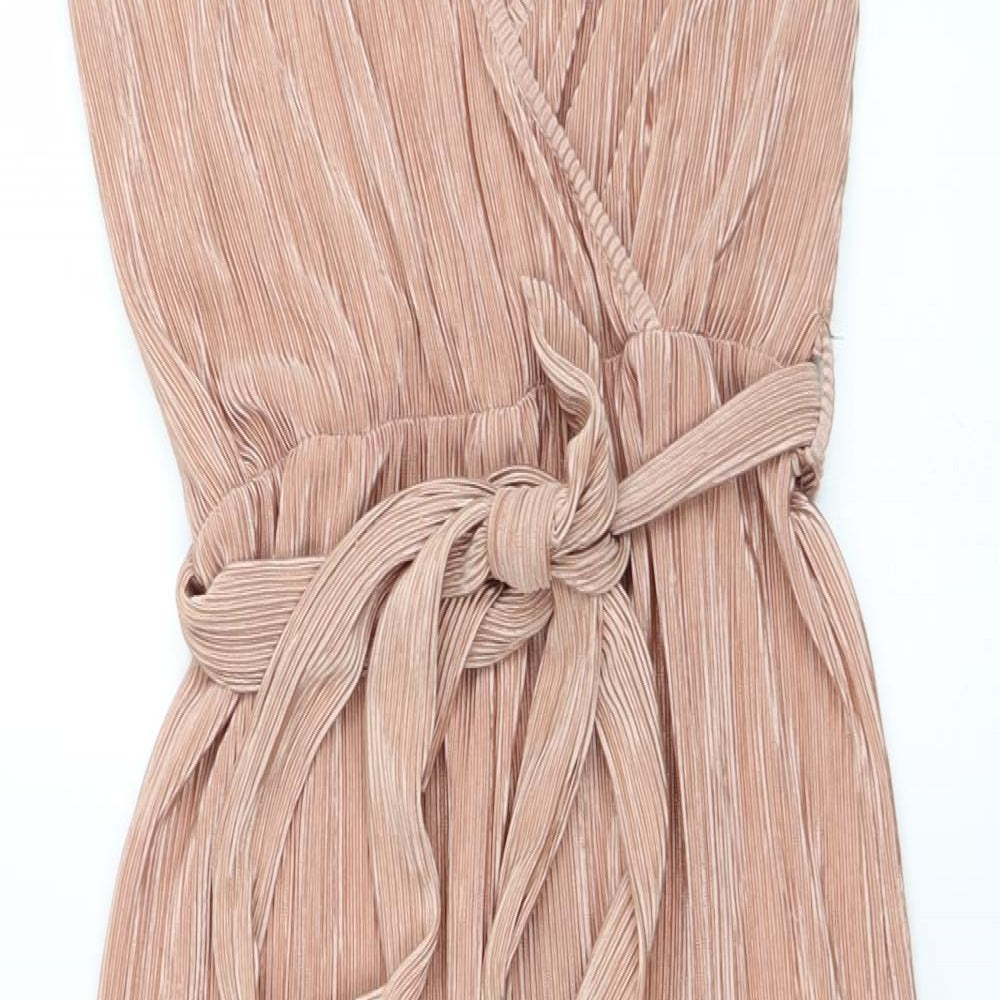 Primark Womens Beige   Jumpsuit One-Piece Size 12 L29 in