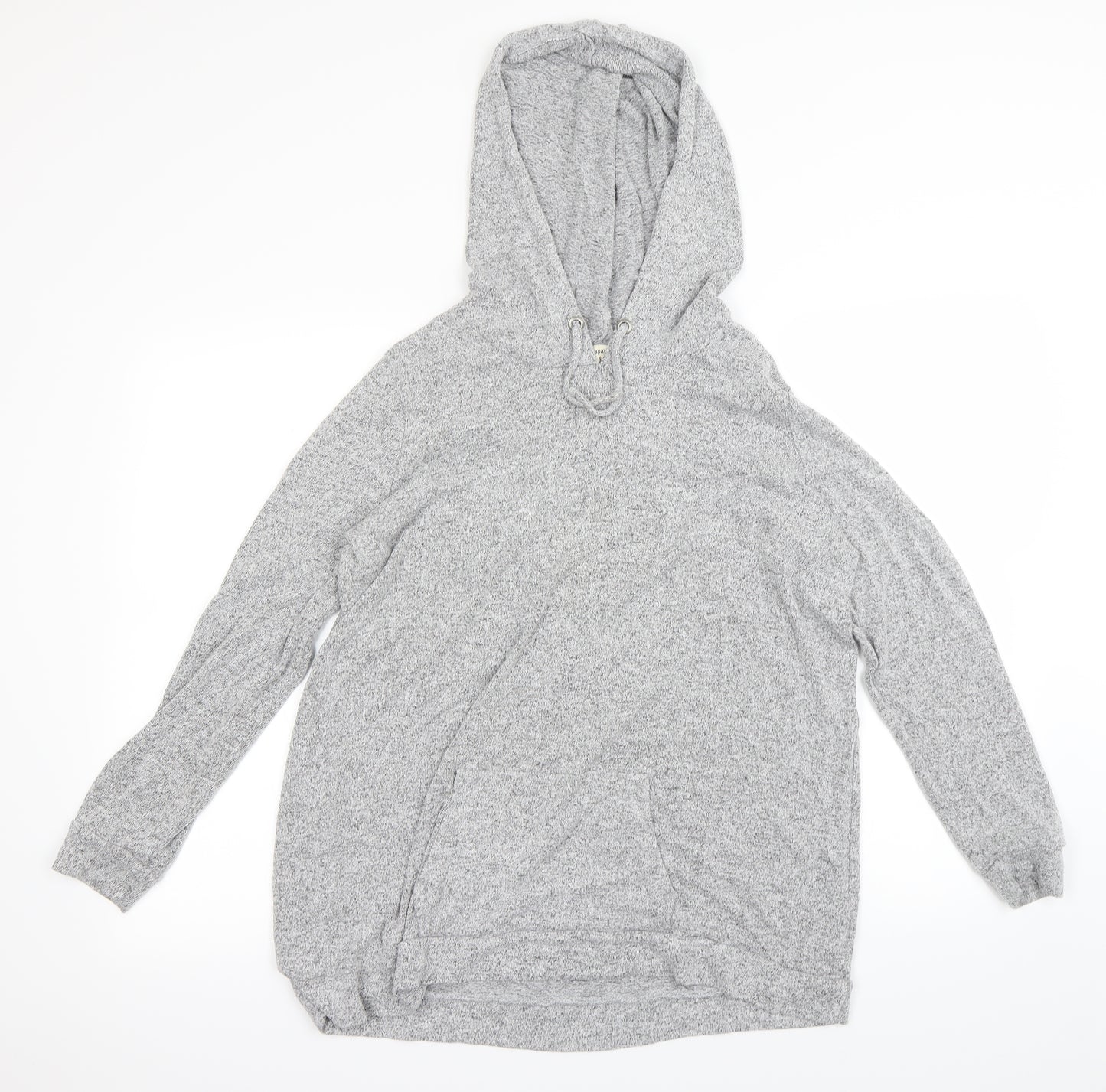 Papaya Womens Grey   Pullover Hoodie Size 14