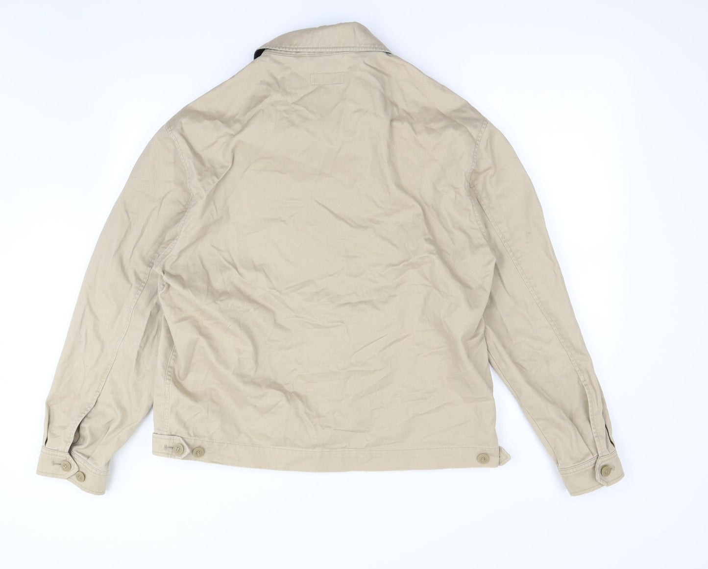 M&S Mens Beige   Jacket Coat Size M
