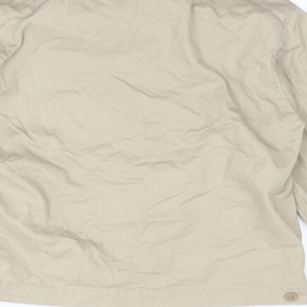 M&S Mens Beige   Jacket Coat Size M
