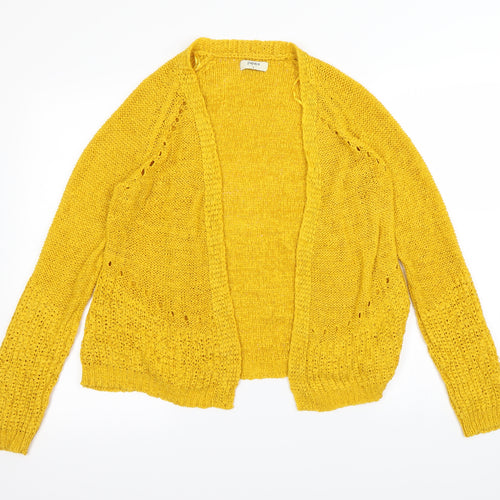 Papaya Womens Yellow   Cardigan Jumper Size S