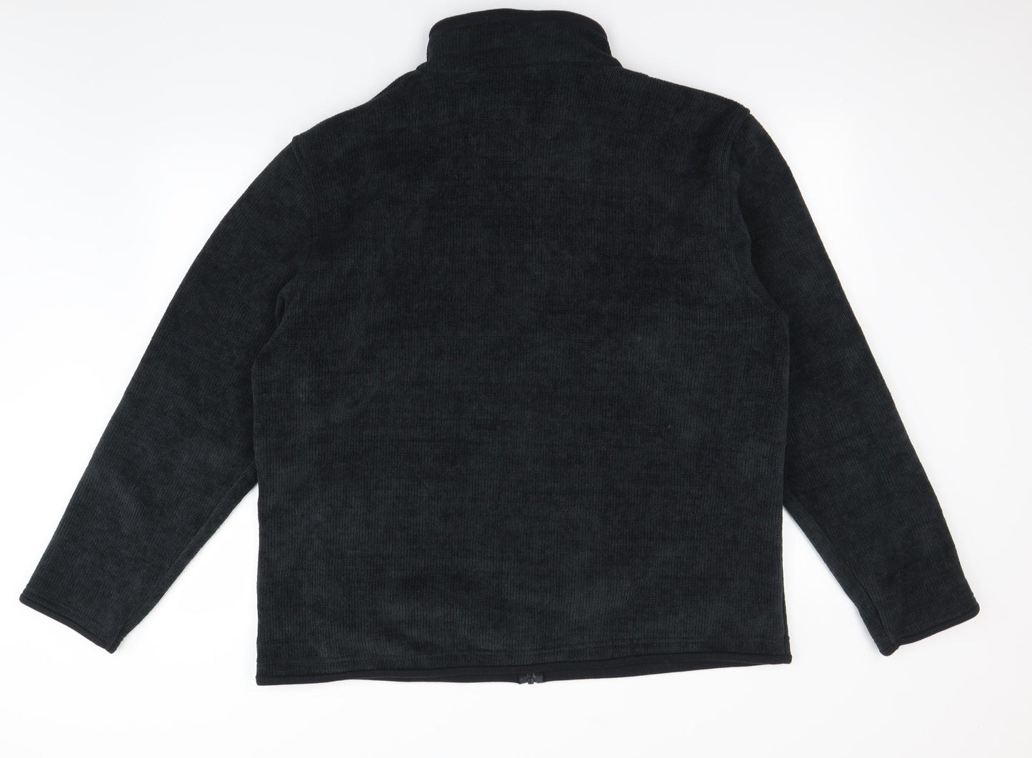 Lincoln Mens Black   Full Zip Jumper Size XL