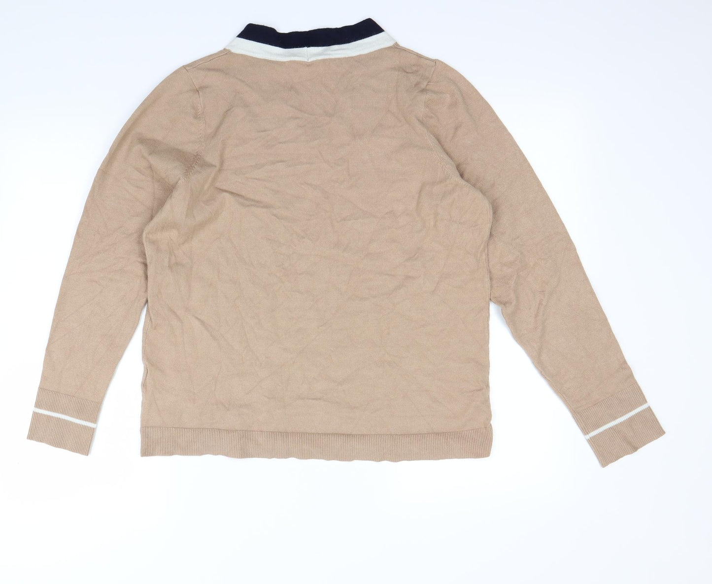NEXT Womens Beige   Pullover Jumper Size 14