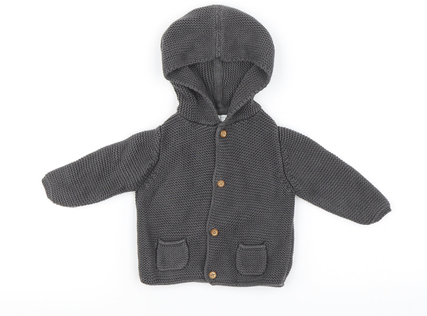 NEXT Baby Grey   Cardigan Jumper Size 3-6 Months