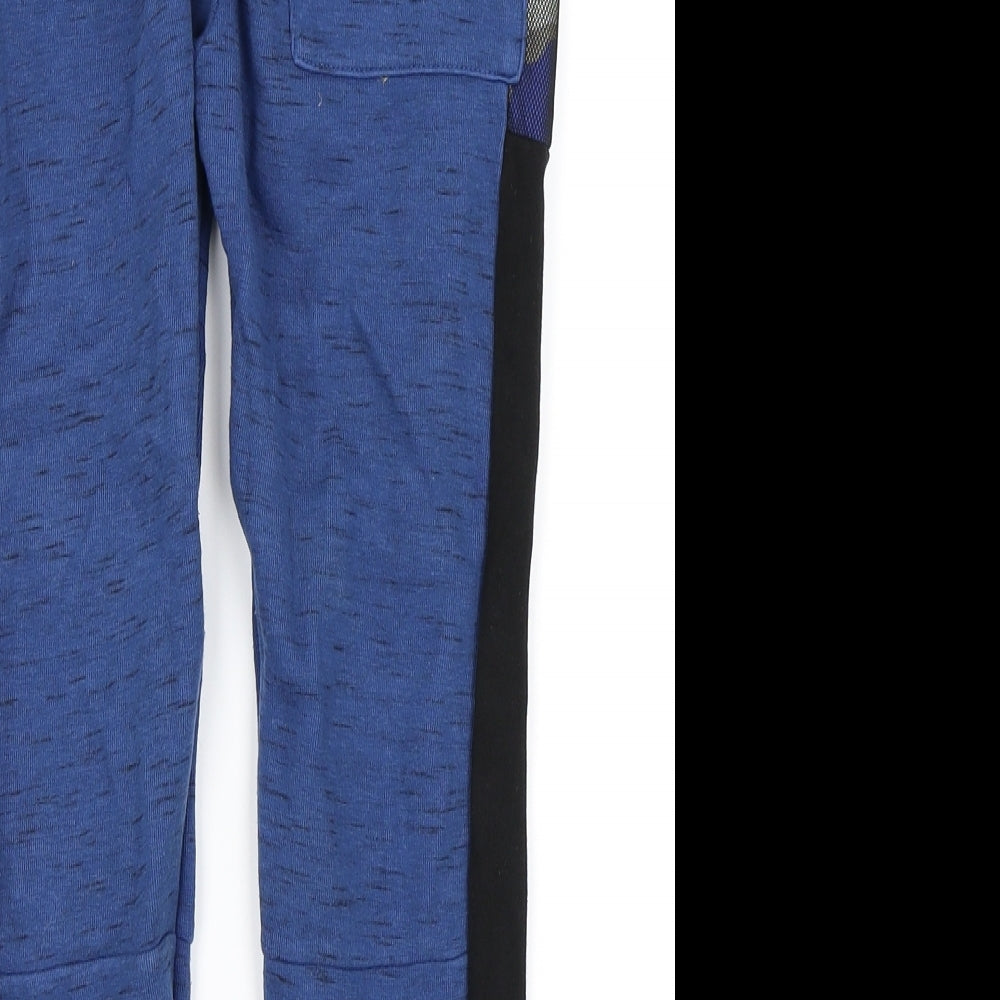 F&F Boys Blue   Jogger Trousers Size 7-8 Years