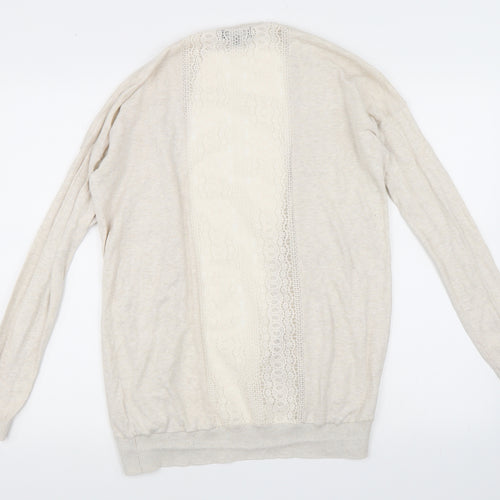 Newlook Womens Beige   Cardigan Jumper Size 10