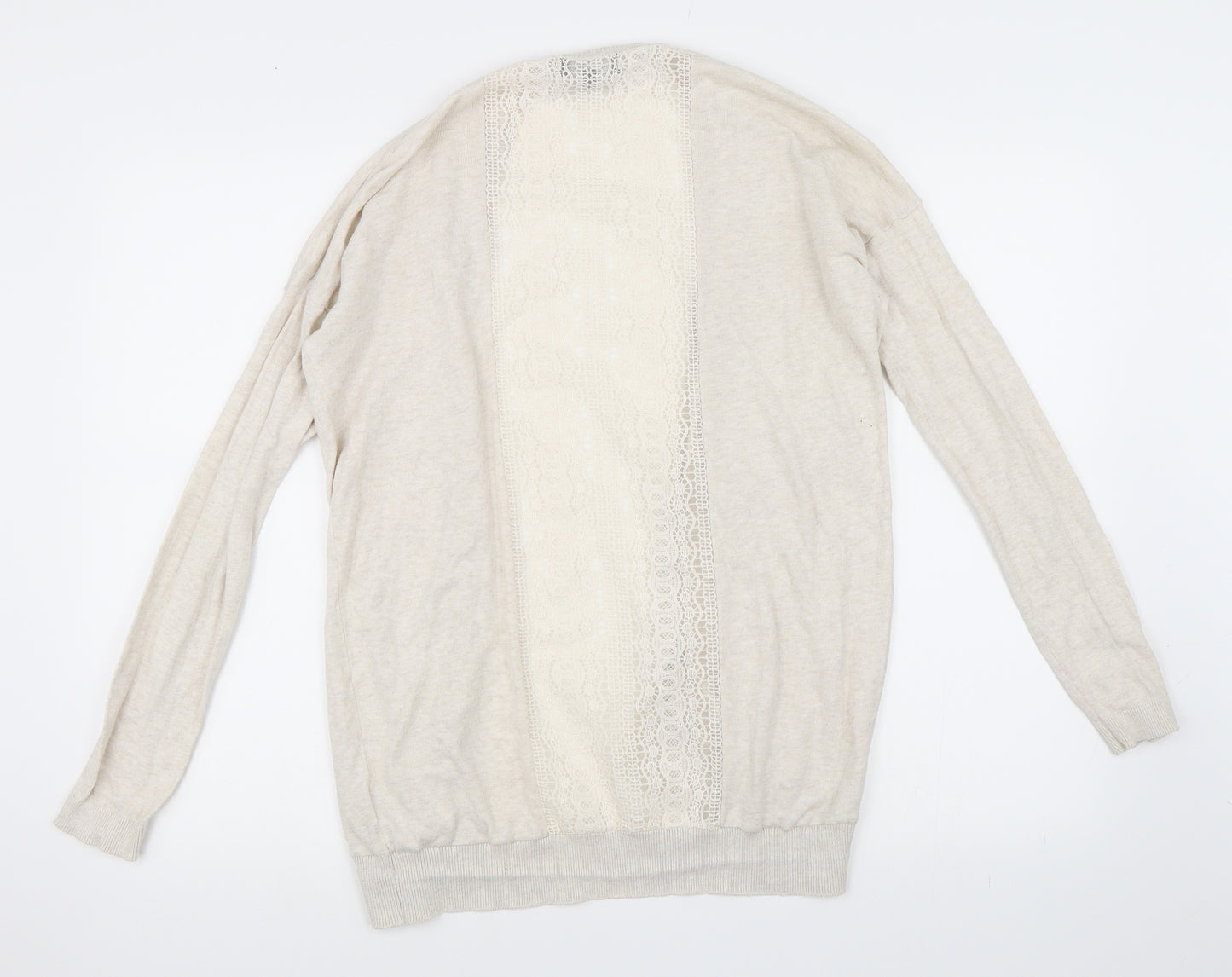 Newlook Womens Beige   Cardigan Jumper Size 10