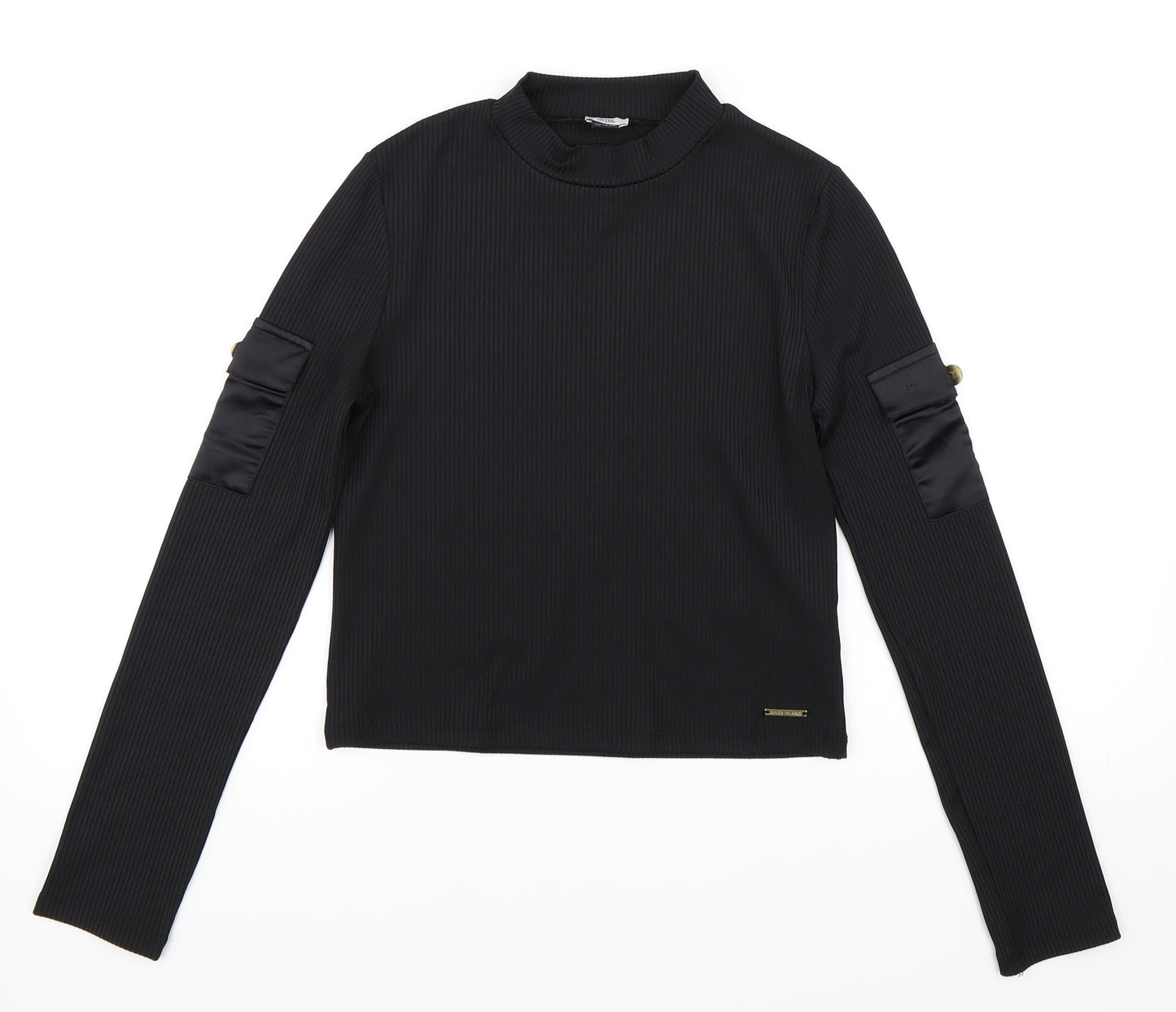River Island Girls Black   Basic T-Shirt Size 11-12 Years