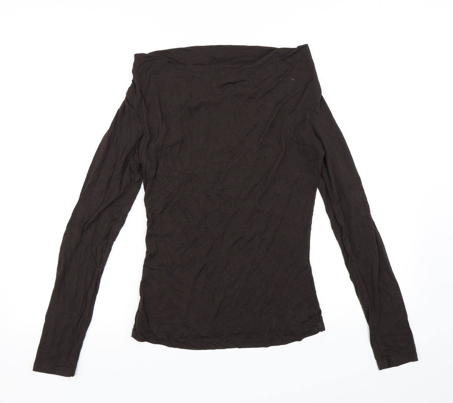 Phase Eight Womens Brown   Basic T-Shirt Size S