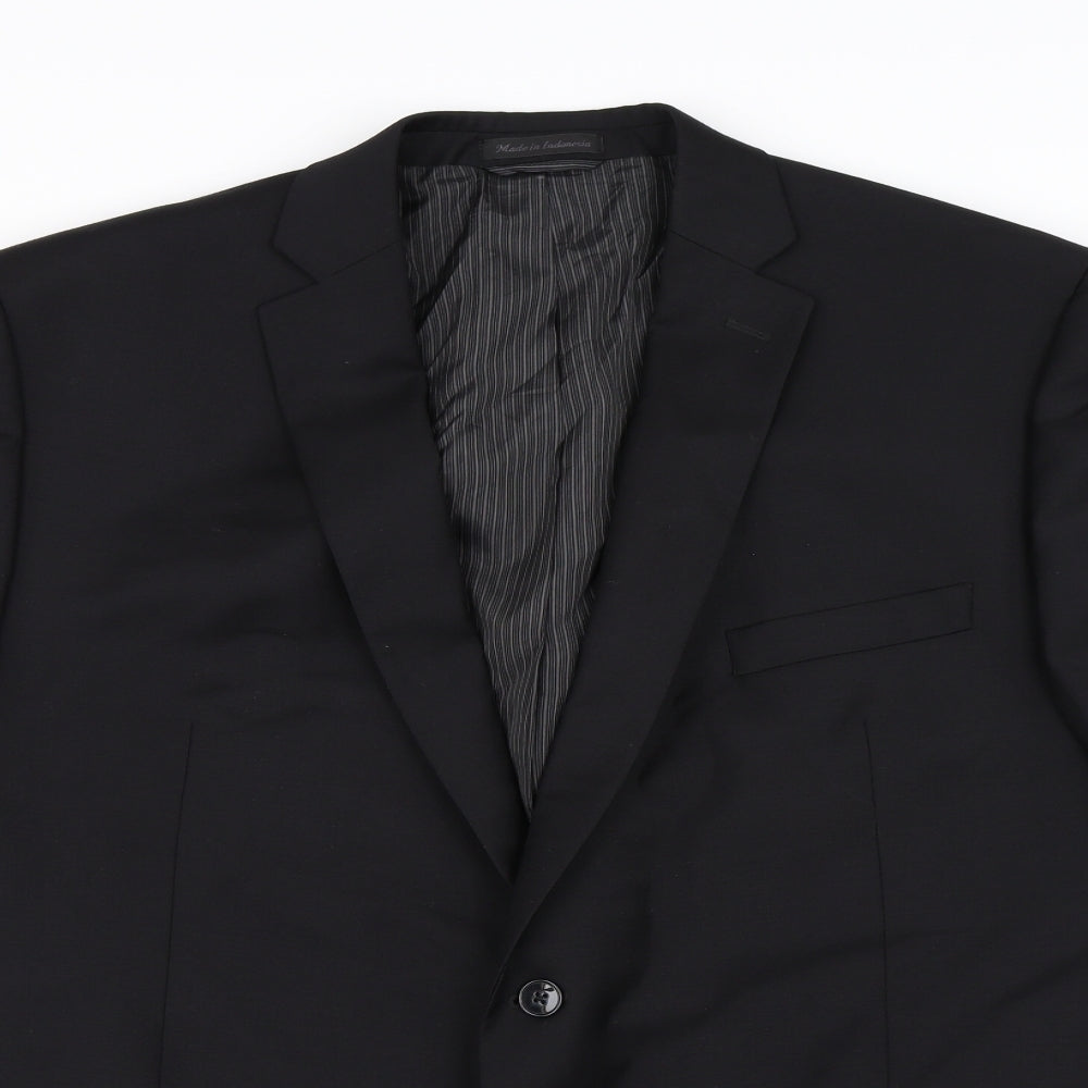 Calvin Klein Mens Black   Jacket Blazer Size 44