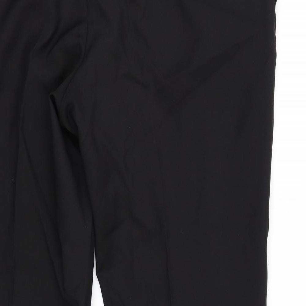 Autograph Mens Black   Trousers  Size 40 L29 in