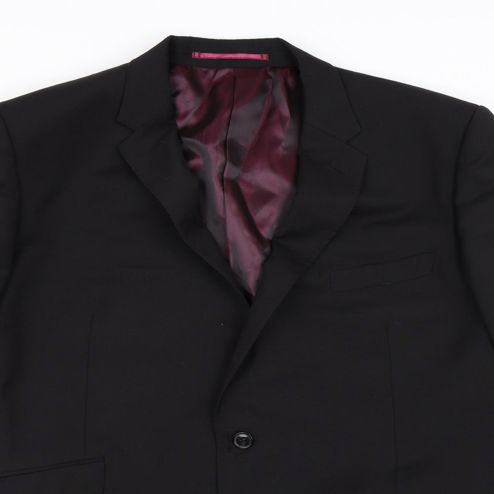 Autograph Mens Black   Jacket Blazer Size 42