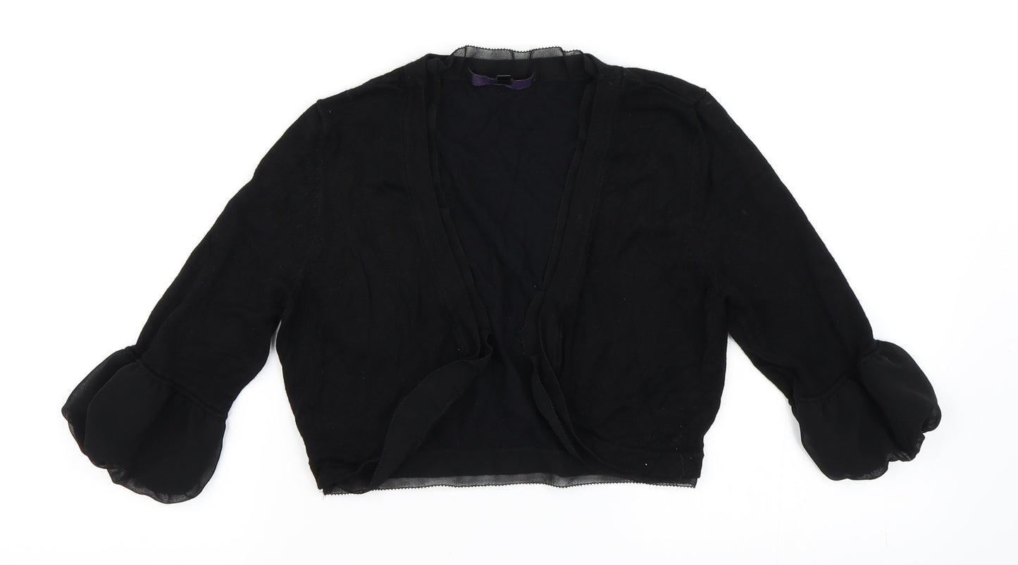 Coast Womens Black   Cardigan Jumper Size S