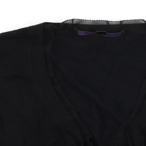 Coast Womens Black   Cardigan Jumper Size S