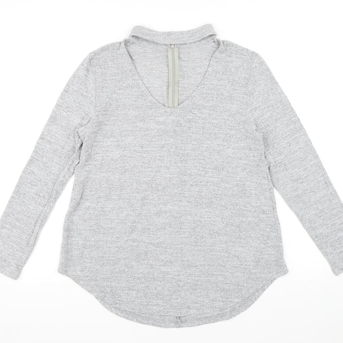 Quiz Womens Grey   Pullover Jumper Size 12