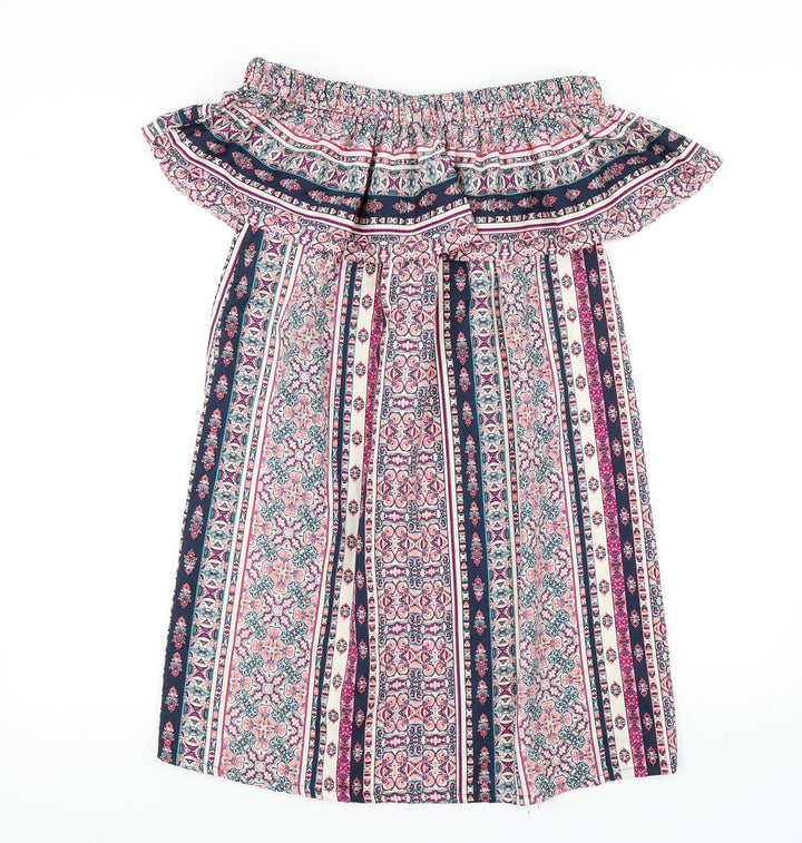 Primark Womens Multicoloured Paisley  Mini  Size 10