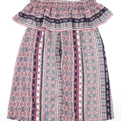 Primark Womens Multicoloured Paisley  Mini  Size 10