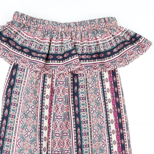 Primark Womens Multicoloured Paisley  Mini  Size 10