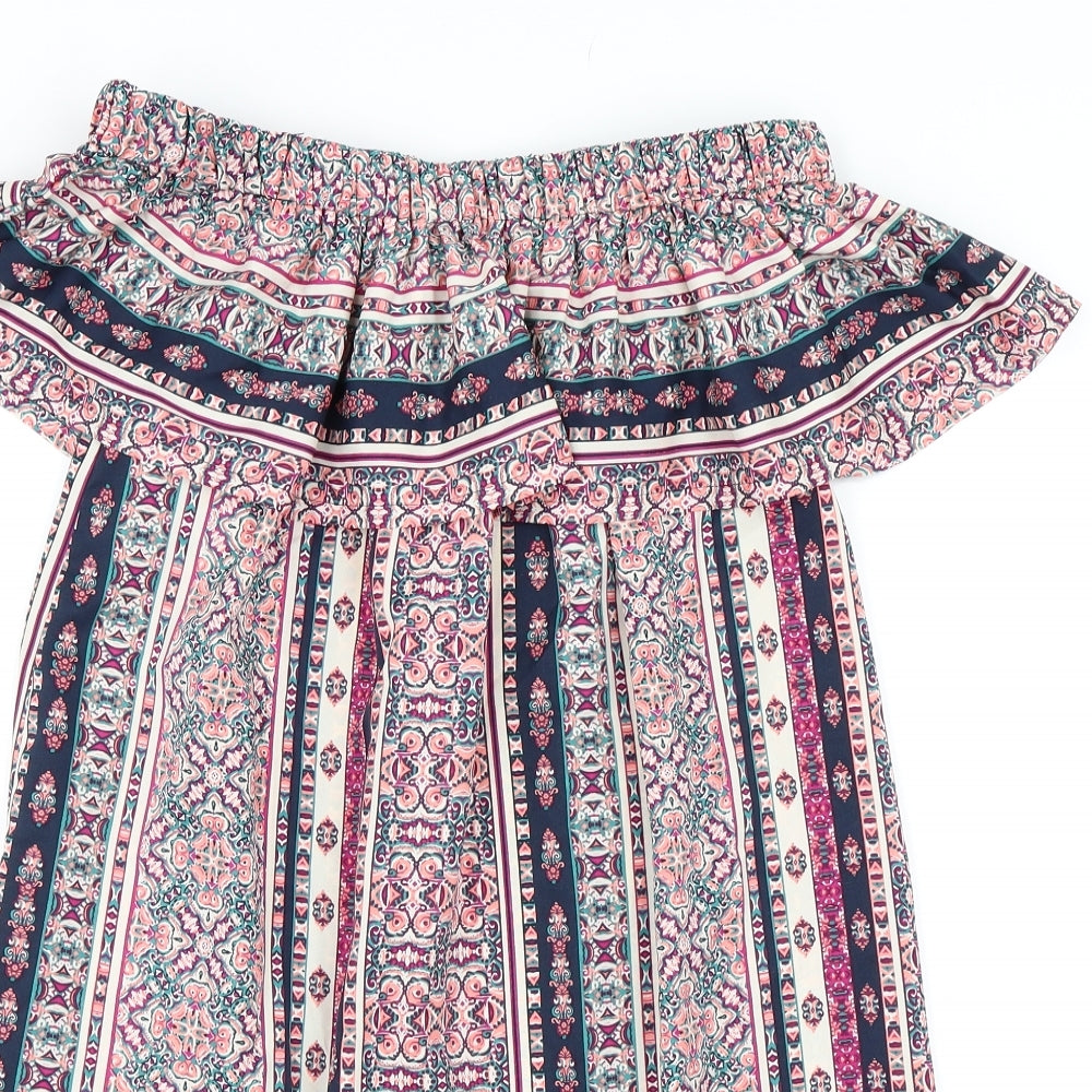 Primark Womens Multicoloured Paisley  Mini  Size 10