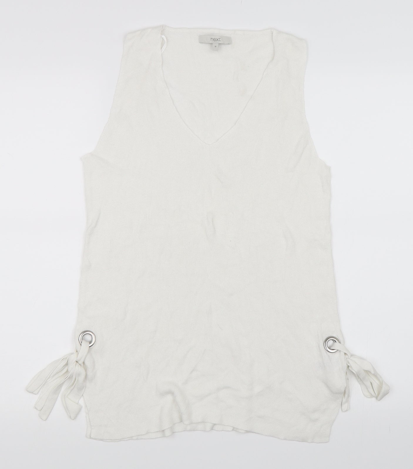 NEXT Womens White   Pullover Jumper Size 16