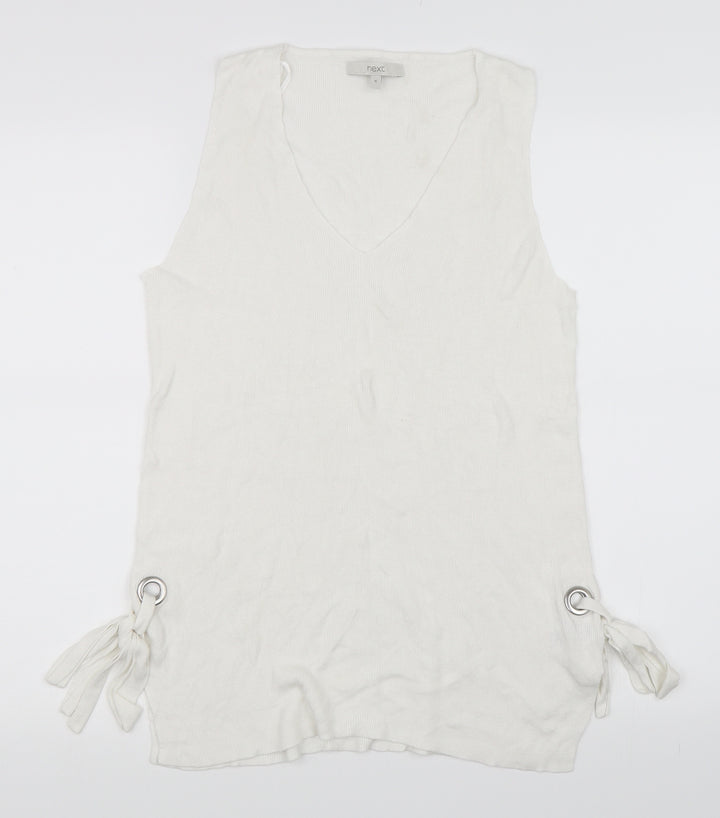 NEXT Womens White   Pullover Jumper Size 16