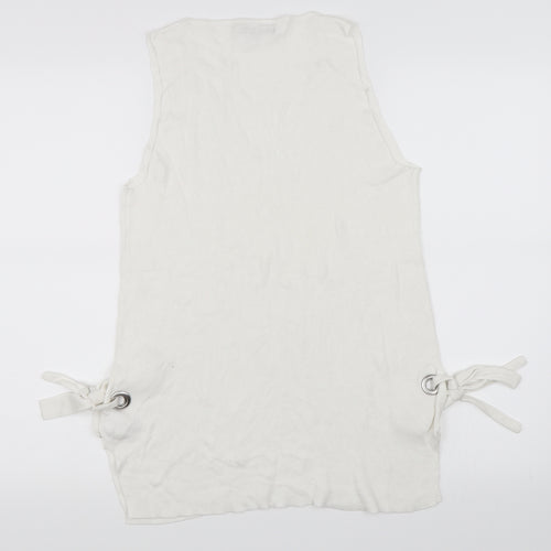 NEXT Womens White   Pullover Jumper Size 16