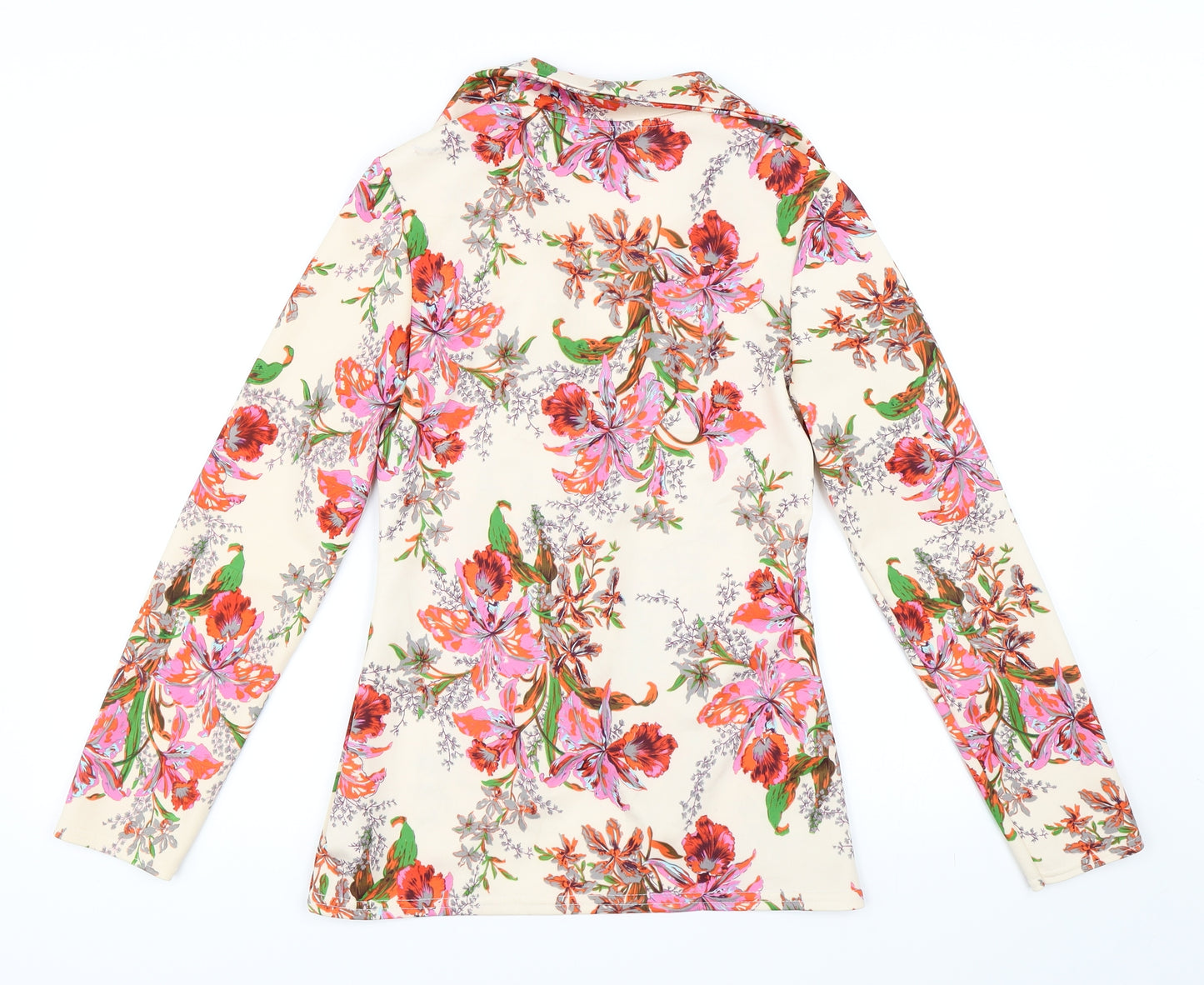 Lustre Womens Multicoloured Floral  Jacket Blazer Size 8