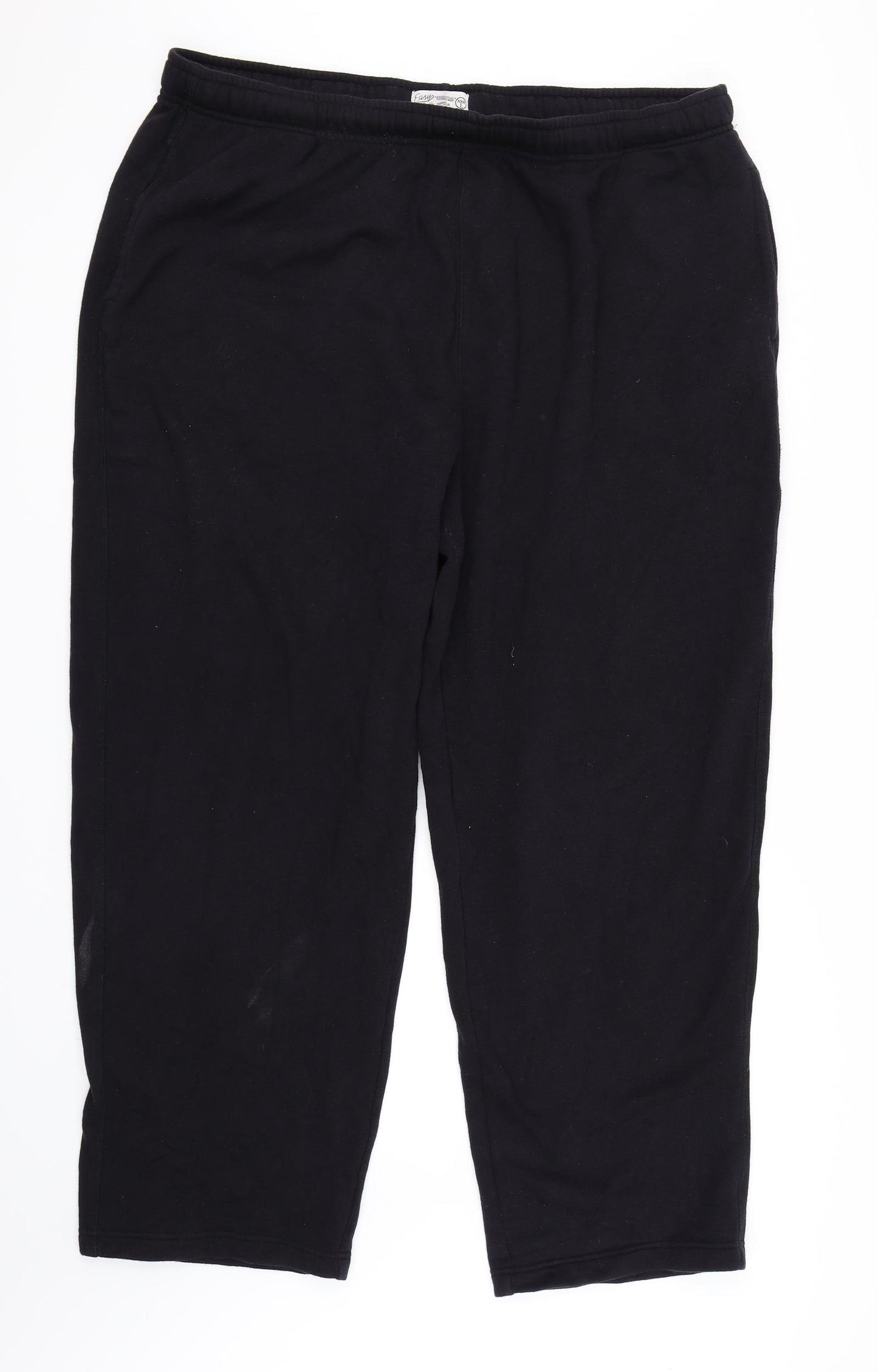 Easy Mens Black   Jogger Trousers Size 3XL L29 in