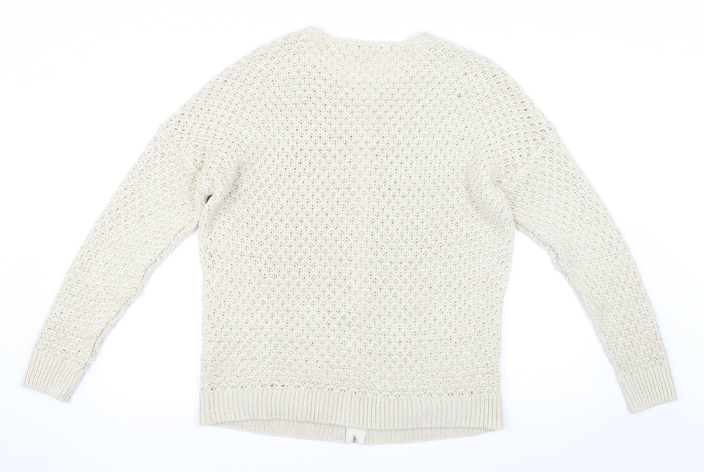 NEXT Womens Beige   Cardigan Jumper Size M